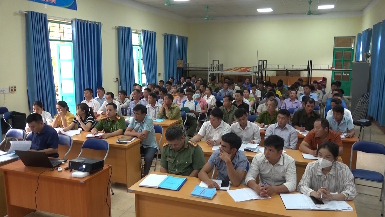 Hội nghị tập huấn nghiệp vụ triển khai đề án 06 tại cụm xã Mường Mùn, Pú Xi