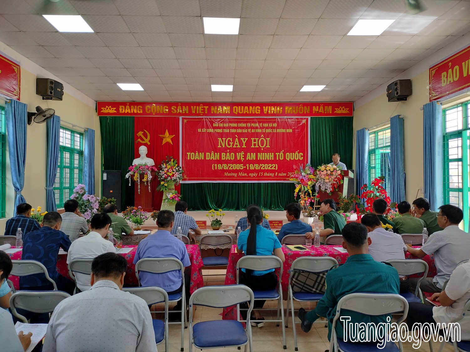 Ngày hội toàn dân bảo vệ an ninh Tổ quốc tại xã Mường Mùn